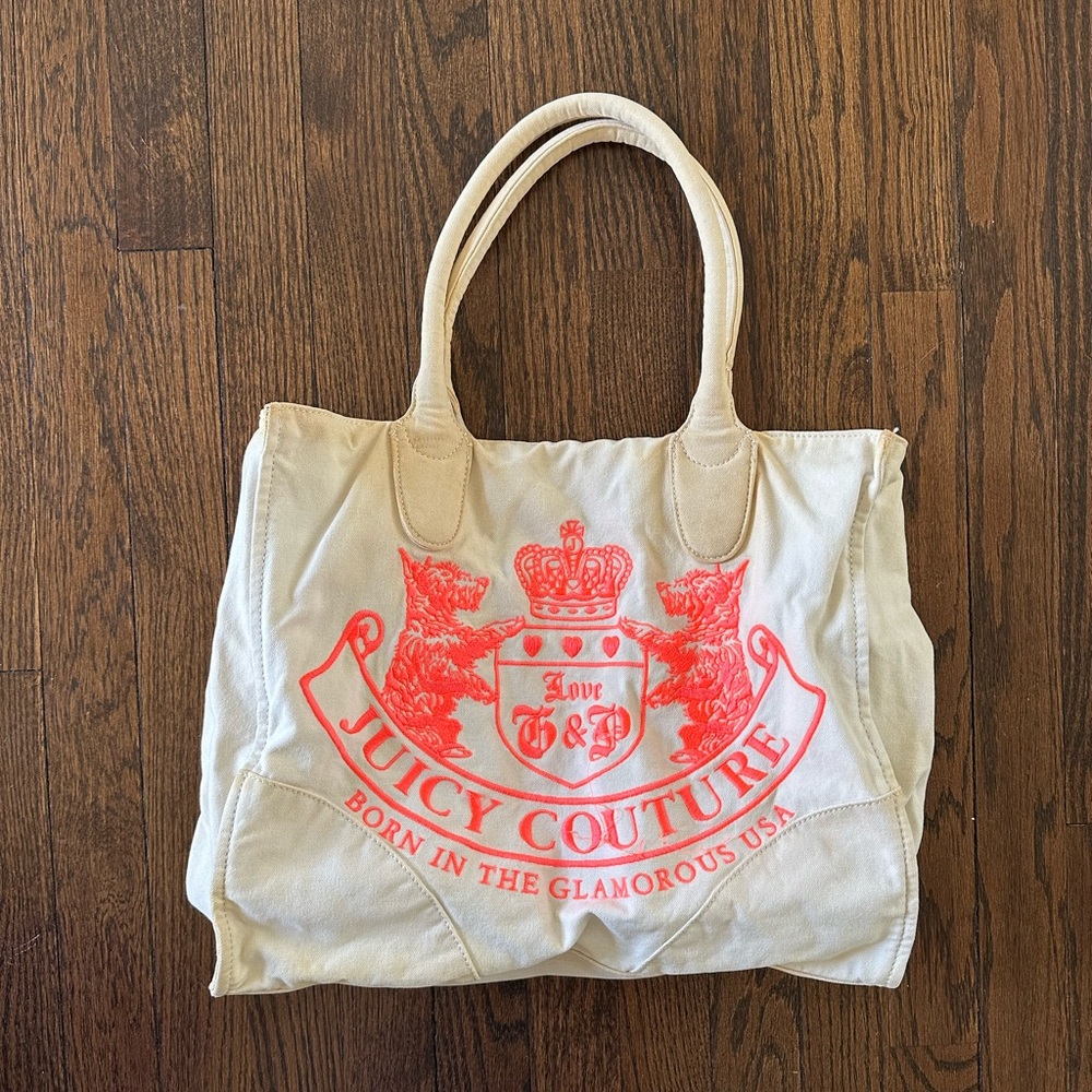 Juicy Couture Canvas Tote